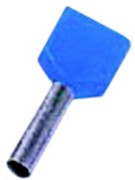 Zwillingsaderendhülse 2x16qmm blau ICIAE1614Z 