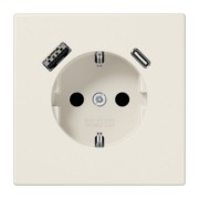 SCHUKO Steckdose mit USB Typ AC LS 1520-15 CA 