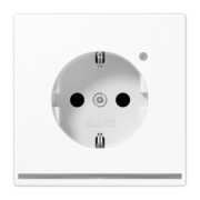 SCHUKO-Steckdose 16A 250V LED-Orient.licht ws LS 1520-O WW LNW 