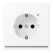 SCHUKO Steckdose mit LED-Licht LS 1520-O WWM LNW 