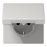 SCHUKO-Steckdose 16 A 250V m.Klappdeckel bruchs LS 1520 BFKL LG 
