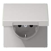 SCHUKO Steckdose 16A 250V, lichtgrau LS 1520 NKL LG 