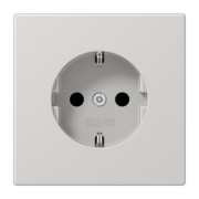 SCHUKO Steckdose 16A 250V, lichtgrau LS 1521 LG 