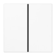 Tastensatz 1-fach aws komplett LS 401 TSA WW 