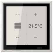 KNX Raumcontroller LS TOUCH 459 D1 S LG 