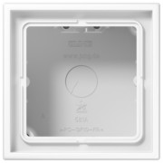 AP-Kappe 1-fach aws angeformter Rahmen LS 581 A WW 