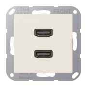Multimedia-Anschluss ws 2 x HDMI m.Tragring MA A 1133 
