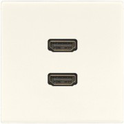 Multimedia-Anschluss ws 2 x HDMI m.Tragring MA LS 1133 