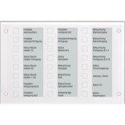 KNX Melde-/Bedientableau Glas alpinws MBT 2424 WW 