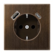 SCHUKO Steckdose 16 A 250V m. Berührungsschutz ME 1520-15 CA AT 