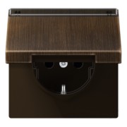SCHUKO-Steckdose 16A 250V Klappdeckel ME 1520 NAKL AT 