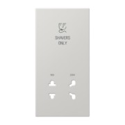 Abdeckung 1fach Serie LS, lichtgrau SO LS 7522 LG PL 