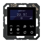 KNX Raumtemperatur-Display Busankoppler TRD A 5248 SW 