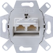 Datendose Cat6 2x8-pol.für 2 Term. UAE 8-8 UPOK6 