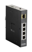5-Port Gigabit Ind.Switch unmanaged Layer2 PoE DIS-100G-5PSW 