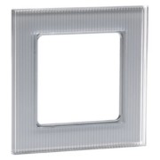 Rahmen 1-fach gerillt alu waage/senkrecht D 20.571.53.70 