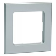Rahmen 1-fach alu lack waage/senkrecht D 20.571.70 T 
