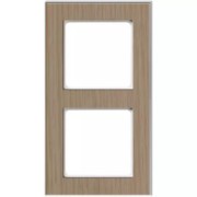 Rahmen 2-fach Holz eiche-rws D 20.672.201.022 