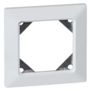 Abdeckung 1-fach ws für Einzelmontage D 80.671/100 UB W 