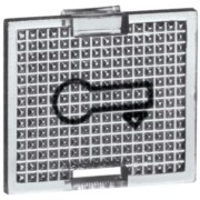 Ersatzsymbol TÜR kl tr für Tasterwippen D 655 T 