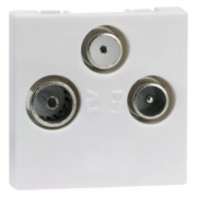 Antennen-Steckdose rws 3-Loch Stichdose D 2723.02 E 