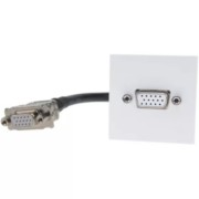 Abdeckung VGA-Anschlusska. reinweiß D 2728.02 AK 