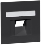 Abdeckung UAE-Steckdose, sw D 20.610.193 UAE/1NA 
