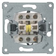 Rollladen-Wippschalter 10A 250V 1-pol. D 616/4 
