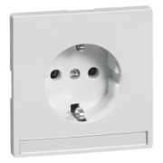 Steckdose SCHUKO Beschrift., tiefschw D 95.6511.19 NA 