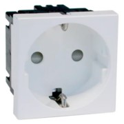 SCHUKO-EB-Steckd.1-fachant 16A 250V 2-pol. D 6211.21 EMS SI 