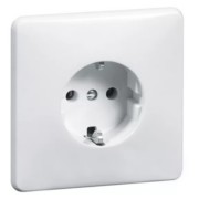 SCHUKO-Steckdose rws 16A 250V Steckklemm. D 80.6511.02 V 