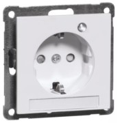 Steckdose SCHUKO reinweiß Beschriftungsf. LED D 20.6511.022LED/4NA 