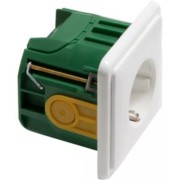 Steckdose SCHUKO mit Wieland Gesis H 80.6611/671.02 GE 