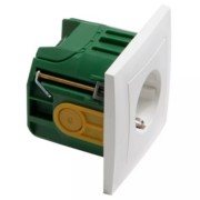 Steckdose SCHUKO mit Wieland H 11.6611/671.02 GE 