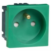 Export-EB-Steckd.1-fach gn 10/16A 250V 2-pol. B 6271.42 EMS SI 