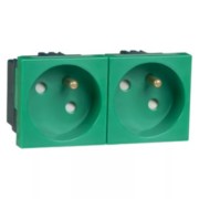 Steckdose 2f B 6272.42 EMS SI WI 