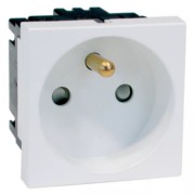 Steckdose m.Erdungsstift erh.Berührs.,reinws B 6271.02 EMS SI 