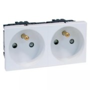 Steckdose m.Erdungsstift 2f,erh.Berührs., rws B 6272.02 EMS SI 