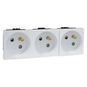 Steckdose m.Erdungsstift 2f,erh.Berührs., rws B 6273.02 EMS SI WI 
