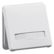 Steckdose SCHUKO Beschrift.,KD, weiß D 80.6611 K WU NA W 