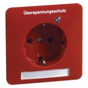 Steckdose D 80.6611 ÜS/25 ROT 