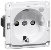 SCHUKO-Steckdose rws 16A 250V D 6611.02 ME GLK SI 