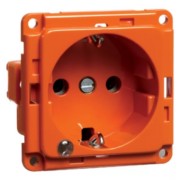Steckdose SCHUKO EB, LED, orange D 6511.33 ME LED/4 