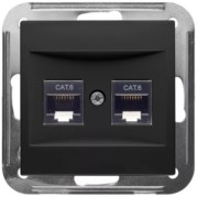 UAE-Steckdose Cat6, rws D11.1858/8.193UAE-C6 