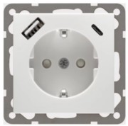 Steckdose mit USB Ladegerät rws D 11.6511.02 SIUSBCA 