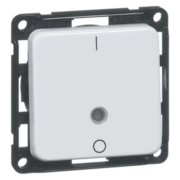 Ausschalter rws Kontrolll. 10A 250V 2-pol. D 712.02 GLK 