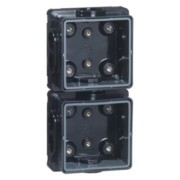 Einlassdose 2-fach sw Einbautiefe 70-90mm D 2271/2 DO 