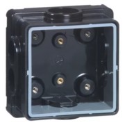 Einlassdose 1-fach sw Einbautiefe 70-90mm D 2271 DO 