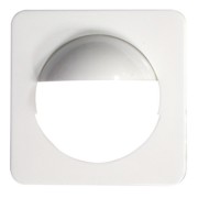 Zentralplatte 56x56 reinweiß glänz. 35127 