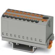 Verteilerblock 0,14-4qmm, grau PTFIX6/18X2,5-NS35GY 
